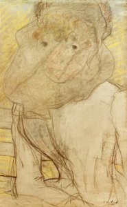 Jeune femme à la violette tekijältä Edouard Vuillard