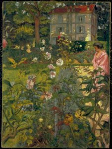 Vaucressonin puutarha tekijältä Edouard Vuillard
