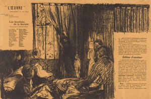 Yhteiskunnan kannattajat, 1896. tekijältä Edouard Vuillard