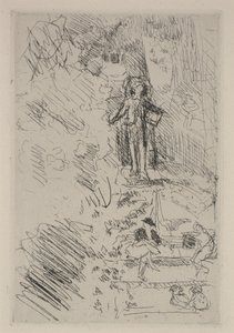 Pieniä luonnoksia aukiolla tekijältä Edouard Vuillard