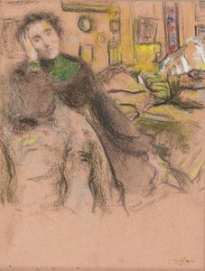 Madame Juliette Weil, tutkimus III, 1927-1928 tekijältä Edouard Vuillard