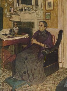 Rouva Kapferer 1919, 1919, 1946 tekijältä Edouard Vuillard