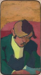 Ker-Xavier Rousselin muotokuva 1867-1944, n. 1890. tekijältä Edouard Vuillard