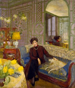 Huonekalut ja erilaiset esineet 1100- ja 1300-luvuilta tekijältä Edouard Vuillard