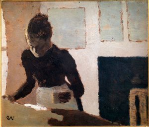 1900-luvun silitys (öljy kankaalle) tekijältä Edouard Vuillard