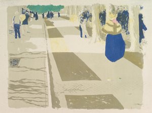 The Avenue, sarjasta Maisemat ja sisätilat tekijältä Edouard Vuillard