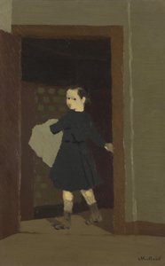 Lapsi ovella, 1891-92 tekijältä Edouard Vuillard