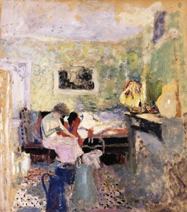 Vihreä makuuhuone, 1905 tekijältä Edouard Vuillard