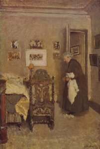 Taloudenhoitaja noin 1925, c1925, 1946 tekijältä Edouard Vuillard