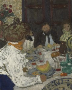 Lounas, noin 1895 tekijältä Edouard Vuillard