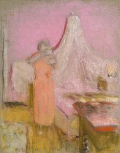 The Morning Cup of Tea, noin 1930 tekijältä Edouard Vuillard