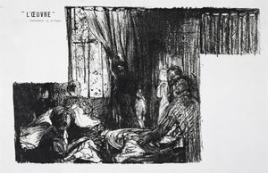 Yhteiskunnan pilarit, 1896 tekijältä Edouard Vuillard
