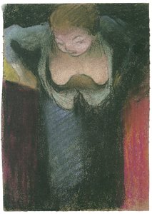 Laulaja, 1891-1892 tekijältä Edouard Vuillard