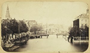 Näkymä Zwanenburgwalille Amsterdamissa