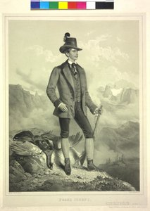 Itävallan keisari Franz Joseph I tekijältä Eduard Kaiser