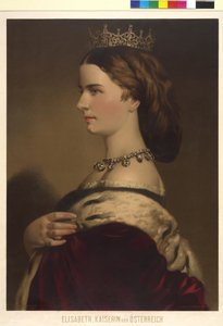 Itävallan keisarinna Elisabeth (litografia)