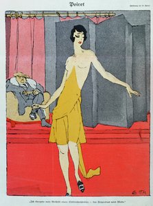 Couturierissa, malli Simplicissimus-sarjan Paul Poiretin (1879-1944) kanssa