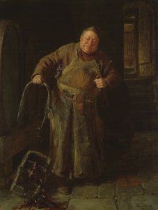 Rikkoutunut kahva, 1900 tekijältä Eduard von Grutzner