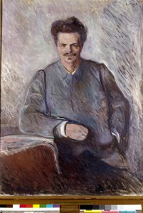 August Strindberg Ruotsalaisen näytelmäkirjailijan ja taidemaalari August Strindbergin muotokuva (1849-1912). Edvard Munchin (1863-1944) maalaus tekijältä Edvard Munch