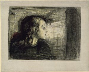 Sairas lapsi I tekijältä Edvard Munch