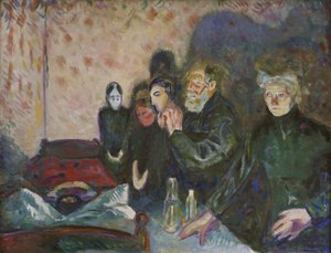 Kuoleman taistelu tekijältä Edvard Munch