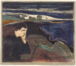 Iltaa, Melankolia I tekijältä Edvard Munch