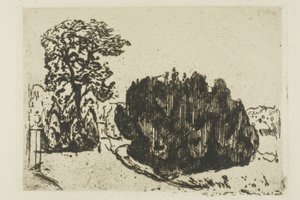 Ilta Puistossa tekijältä Edvard Munch