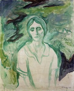 Goottilainen tyttö tekijältä Edvard Munch