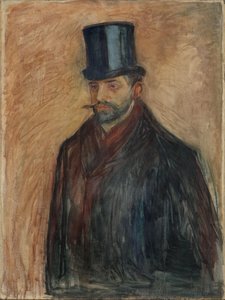 Julius Meier-Graefe, n. 1894 (öljy kankaalle) tekijältä Edvard Munch