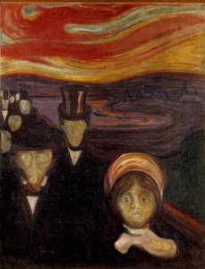 Edvard Munchin Anguish Painting tekijältä Edvard Munch
