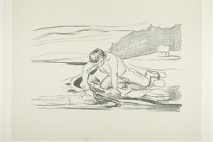 Omegan kuolema tekijältä Edvard Munch
