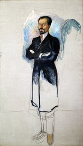 Ernest Thielin muotokuva 1859-1947 tekijältä Edvard Munch