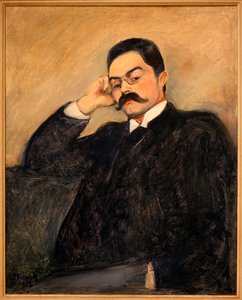 Thor Lutkenin (1863-1913) muotokuva - Edvard Munchin (1863-1944) maalaus, öljy kankaalle tekijältä Edvard Munch