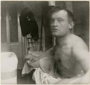 Omakuva "à la Marat tekijältä Edvard Munch