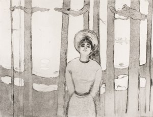 Kesäyö, Ääni, 1894 tekijältä Edvard Munch