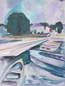 Aasgaardstrandin silta tekijältä Edvard Munch