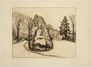 Puutarha tekijältä Edvard Munch