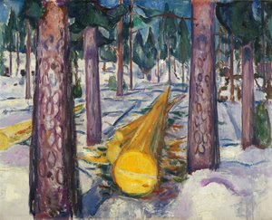 Keltainen loki tekijältä Edvard Munch