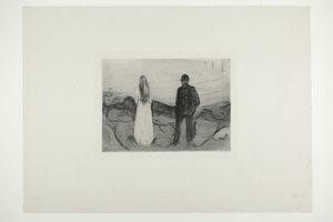 Kaksi ihmistä. Yksinäiset tekijältä Edvard Munch