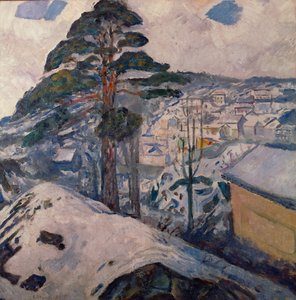 Talvi Kragerøssä tekijältä Edvard Munch