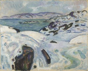Talvi vuonolla tekijältä Edvard Munch