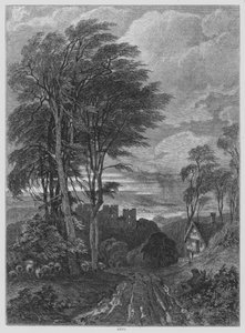John Milton, Il Penseroso (kaiverrus)