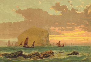 The Bass Rock (värilitografia)