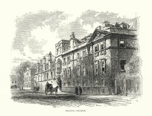 Balliol College (kaiverrus) tekijältä Edward (after) Whymper