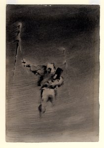 Matkalla meteorologiselle asemalle (wc paperilla)