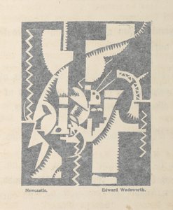 Newcastle, Edward Wadsworth, BLAST no. 1, Vorticist-lehti