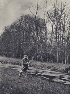 Varhaiskevät Kennetillä (s/w-kuva) tekijältä Edward Alfred Barton