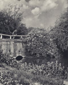 Fraysin kanavasilta, Uxbridge (s/w-kuva). tekijältä Edward Alfred Barton
