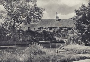 Vanha mylly, Ramsbury (s/w-kuva)