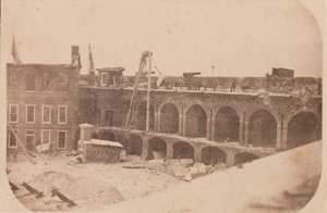 Fort Sumterin evakuointi, huhtikuu 1861, huhtikuu 1861.